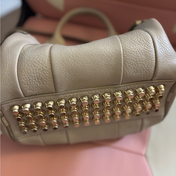 Alexander Wang Pebbles Lambskin Small Rockie Camel Rose Gold Hardware Bag - Picture 13 of 13